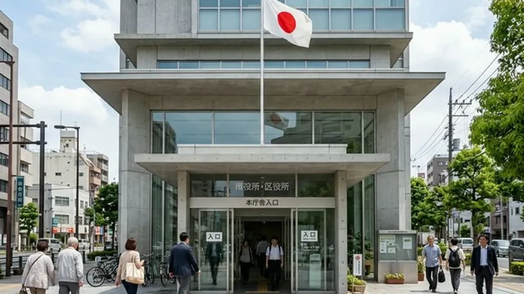 東京都 東京都 世田谷区の防護服を着た作業員の検査 ※南国、沖縄風の要素、ヤシの木、透き通った青い海は不可