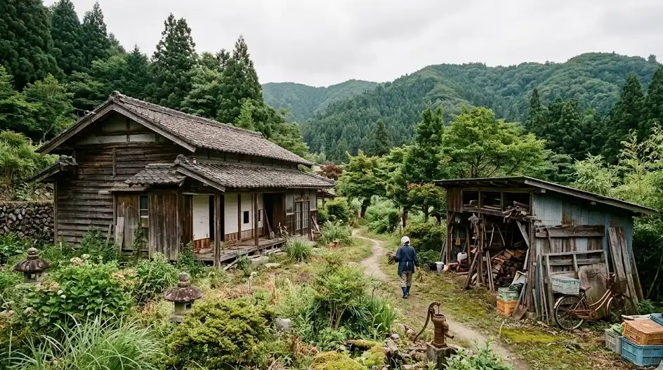 広島県の古い空き家