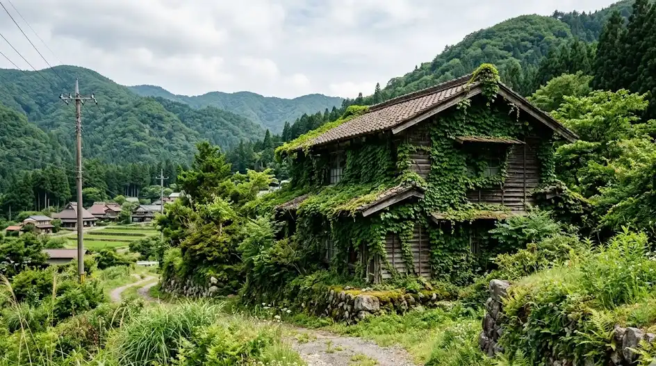 京都府の古い空き家